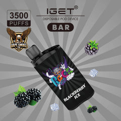 IGET Bar 3500 Puffs disposable vape