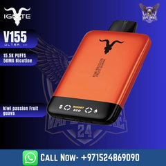 IGNITE V155 15500 Puffs Disposable Vape Ultra Slim Pod Kit Price in UAE