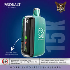 Pod Salt 15K Disposable Vape (20mg/ml)