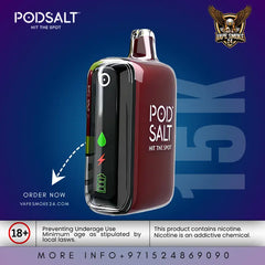 Pod Salt 15K Disposable Vape (20mg/ml)