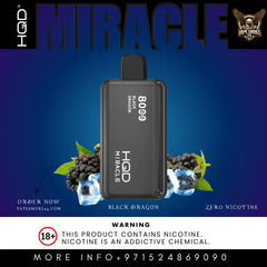 HQD Miracle 8000 Puffs Disposable Vape