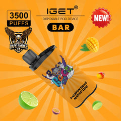 IGET Bar 3500 Puffs disposable vape