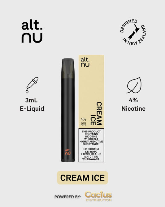 Alt. NU 1200 Puffs Ice Cream Disposable Vape V2.0 Dubai| cream ice