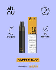 ALT NU 8000 Puffs Disposable Vape |sweet mango