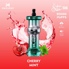 IGNITE Cherry Mint - V155 Rechargeable Disposable Vape (50,500 Puffs)