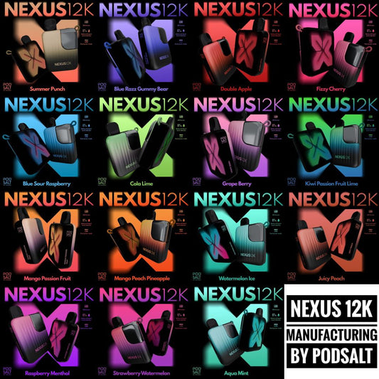 Pod Salt Nexus 12000 puffs Disposable Vape