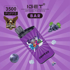 IGET Bar 3500 Puffs disposable vape
