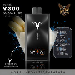 Ignite V300 30,000 Puffs Disposable Vape | Best Price UAE