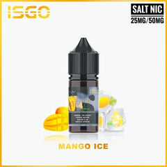 ISGO Salt Nic 30ml E-Liquid (Smooth Nicotine Salt Formulation)