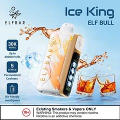 ELF BAR Ice King 30000 Puffs Disposable Vape (Custom Ice Adjustment Series)