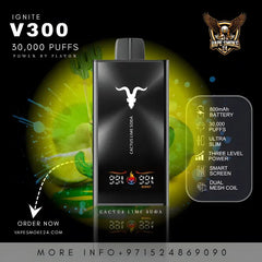 Ignite V300 30,000 Puffs Disposable Vape | Best Price UAE