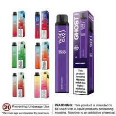 Vape Bar Ghost Pro 3500 Puffs Disposable Vape