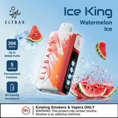 ELF BAR Ice King 30000 Puffs Disposable Vape (Custom Ice Adjustment Series)