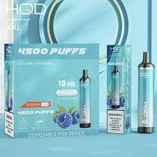 HQD XXL 4500 Puffs Disposable Vape (Compact Pen-Style Endurance)