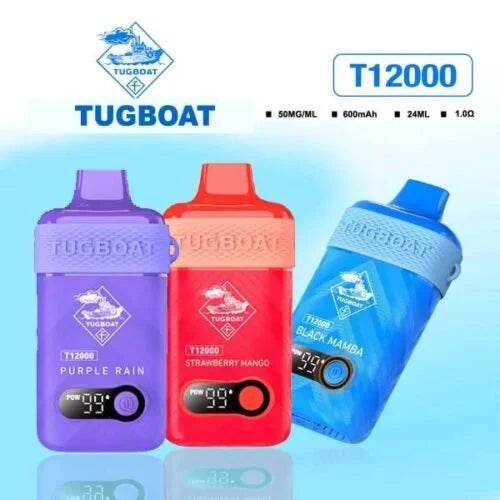 Tugboat T12000 Disposable Vape 5% Nicotine