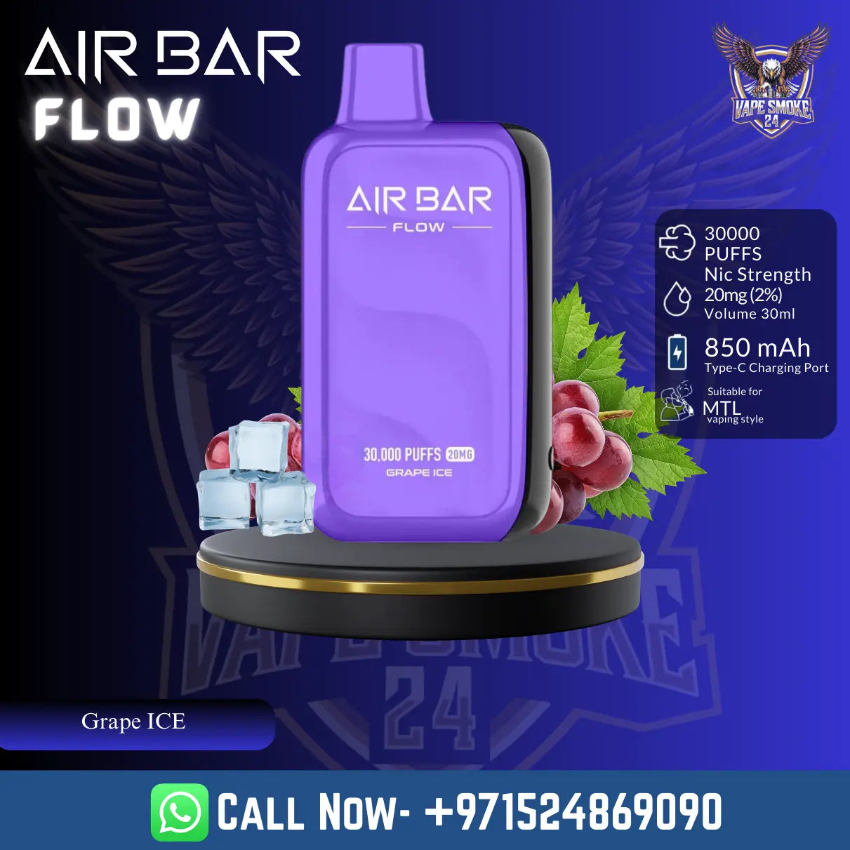 Air Bar Flow 30K Puffs Disposable Vape Device