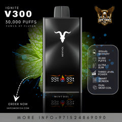 Ignite V300 3 level power adjustment boost mode vape Dubai
