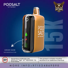 Pod Salt 15K Disposable Vape (20mg/ml)