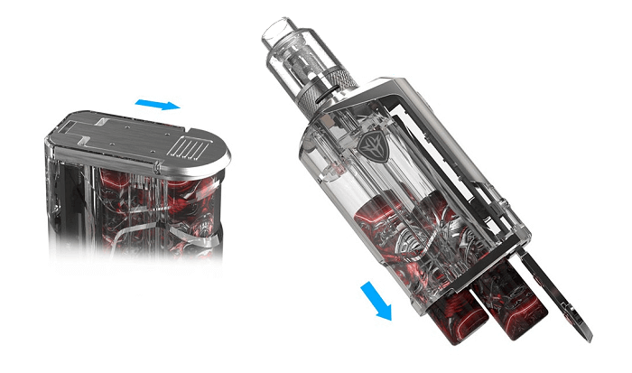 Rincoe JellyBox 228W Kit - Transparent & Durable