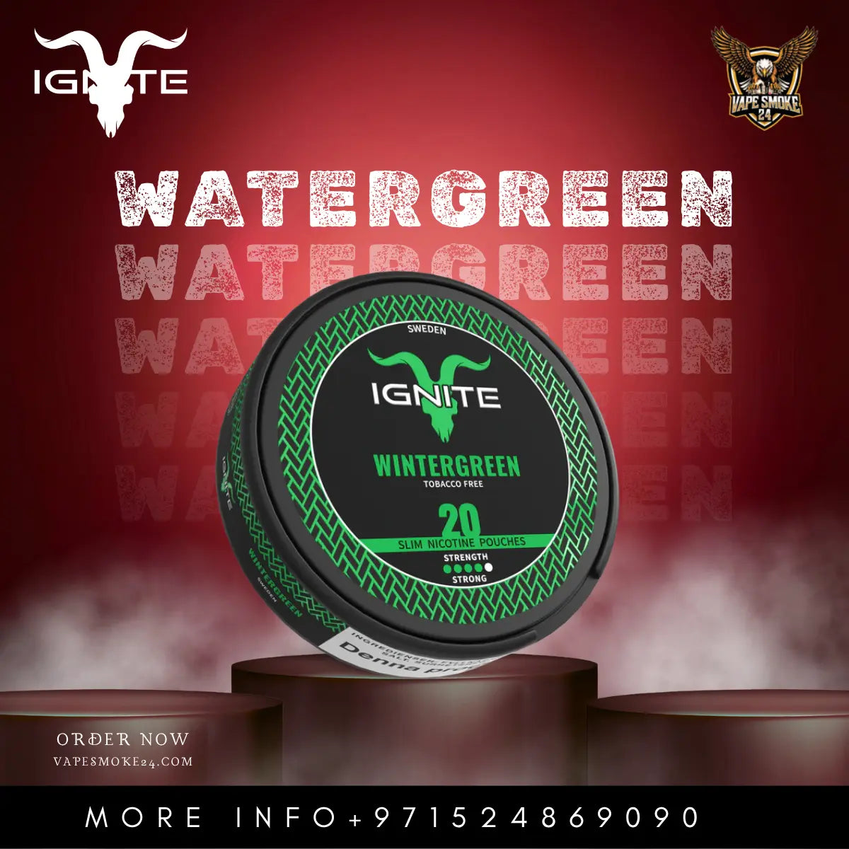 IGNITE  Nicotine Pouches 20mg | Vape Shop in Dubai