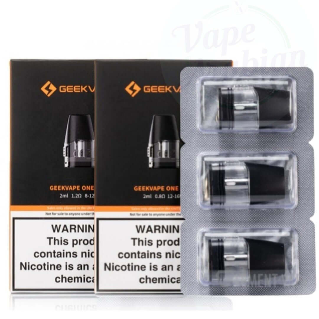 Geekvape Aegis One Pod Cartridge (3pcs/pack)Ohm: 1.2