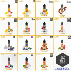 ISGO 60ML E LIQUID ALL FLAVORS IN DUBAI UAE