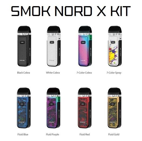 SMOK Nord X Pod System Kit 1500mAhColor: Black Cobra