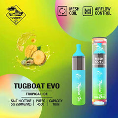 Tugboat EVO 4500 Puffs DISPOSABLE IN UAE