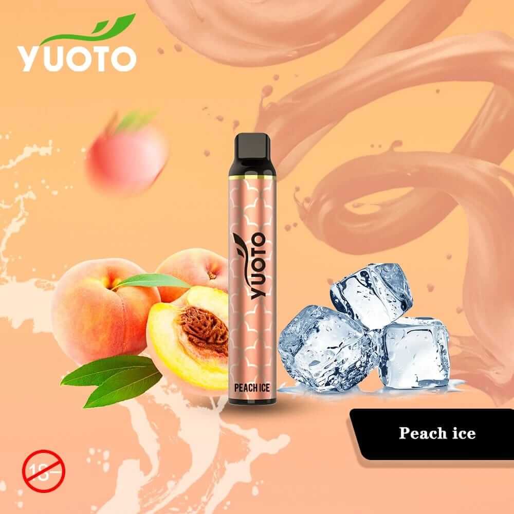 Yuoto Luscious 3000 Puffs Disposable Vape in UAEFlavors ::: Peach Ice