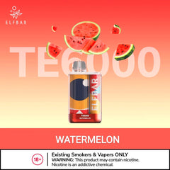 ELF BAR TE6000 DISPOSABLE VAPE IN DUBAIFLAVORS-: Apple Peach