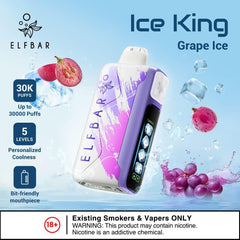 ELF BAR Ice King 30000 Puffs Disposable Vape in UAE