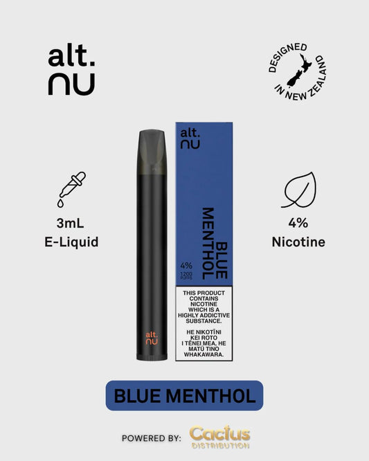 ALT NU 8000 Puffs Disposable Vape|Blue menthol