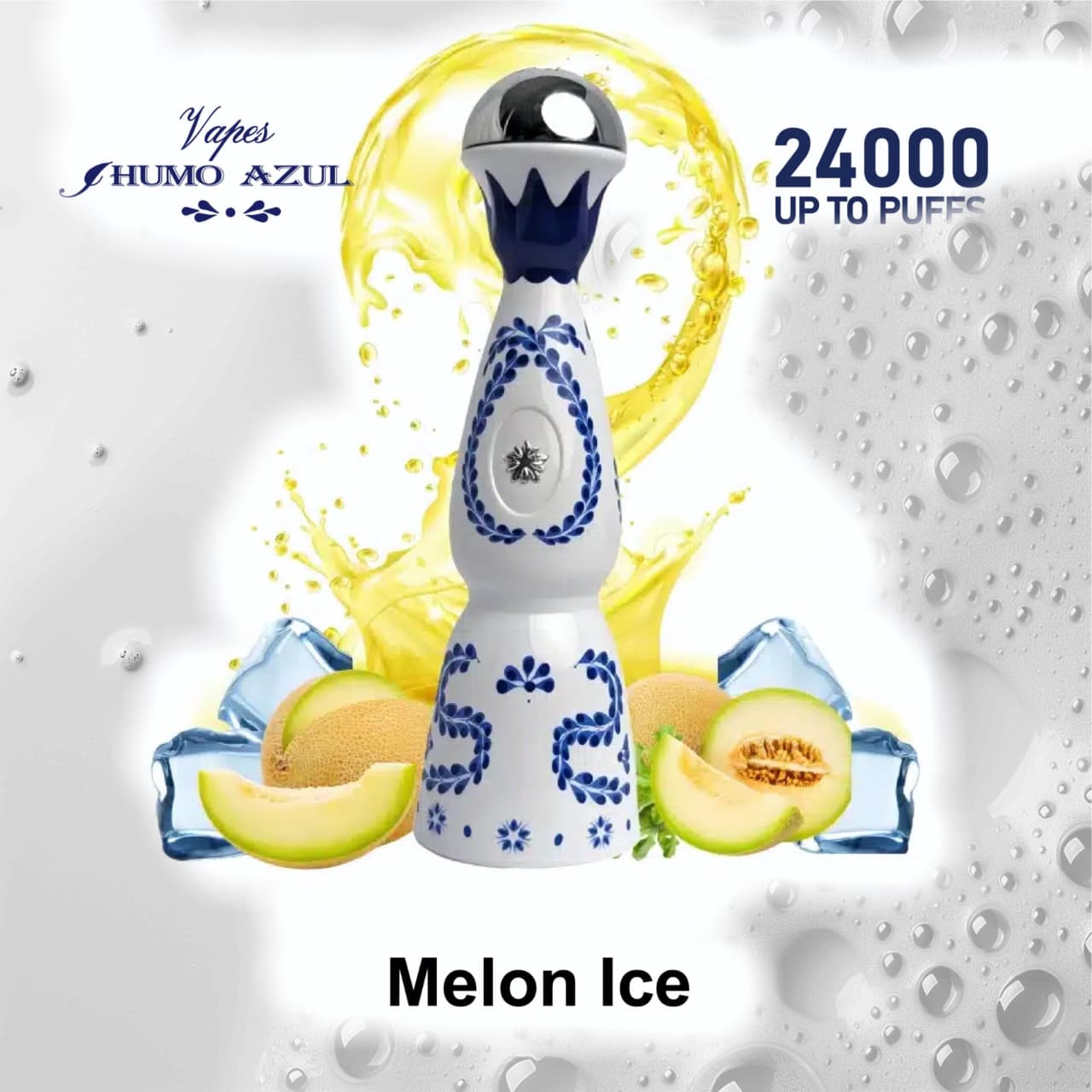 Humo AZUL 24000 premium vape device front view