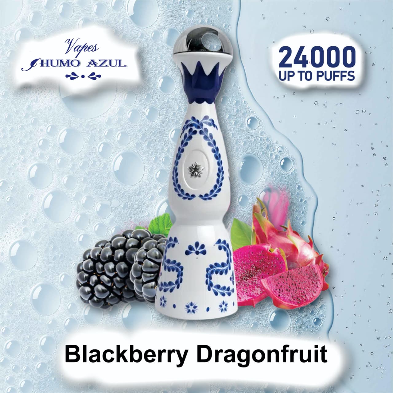 Humo AZUL 24000 luxury tequila-inspired vape device