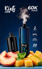 Kief LION 60,000 Puffs Disposable Vape (2mg / 0.2% Low Nicotine)