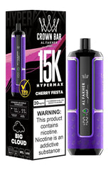 Al Fakher Crown Bar Hypermax 15000 Puffs