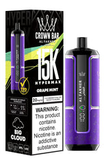 Al Fakher Crown Bar Hypermax 15000 Puffs