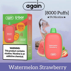 Again U-Bar 8000 Puffs Disposable Vape