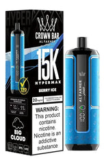 Al Fakher Crown Bar Hypermax 15000 Puffs Disposable Vape