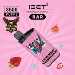 IGET Bar 3500 Puffs Disposable Vape |Best Price in UAE