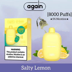 Again U-Bar 8000 Puffs Disposable Vape