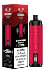 Al Fakher Crown Bar 12000 Puffs DLT Disposable Vape (Authentic Shisha Cloud Experience)