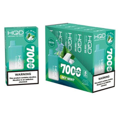HQD Cuvie Bar 7000 Puffs Rechargeable Disposable Vape