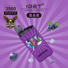 IGET Bar 3500 Puffs Disposable Vape |Best Price in UAE