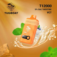 Tugboat T12000 Disposable Vape (50mg / 5% Nicotine)