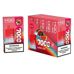 HQD Cuvie Bar 7000 Puffs Rechargeable Disposable Vape