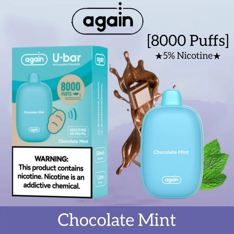 Again U-Bar 8000 Puffs Disposable Vape