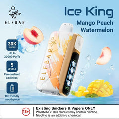 ELF BAR Ice King 30000 Puffs Disposable Vape (Custom Ice Adjustment Series)