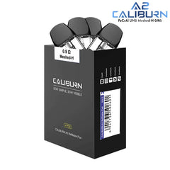 Uwell Caliburn A2 Refillable Meshed 0.9 Ohm Pod Cartridges (4-Pack Box)