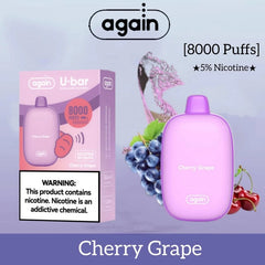 Again U-Bar 8000 Puffs Disposable Vape